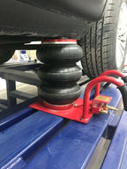TRIPLE BAG AIR GO JACK 3 TON AUTO BODY FRAME MACHINE RACK PINCH WELD Puerto Rico
