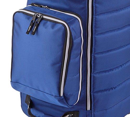 Samsonite Lightweight Spinner Wheeling Golf Travel Cover for Bag &amp; Clubs, Navy