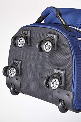 Samsonite Lightweight Spinner Wheeling Golf Travel Cover for Bag &amp; Clubs, Navy