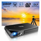 3600lms dlp 3d projector wifi portable home cinema full hd movie meeting hdmi tv