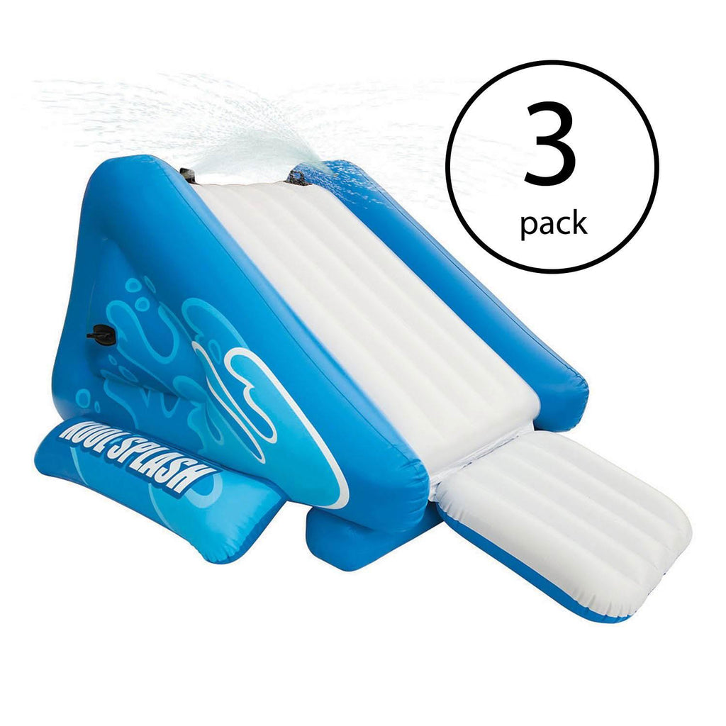 Kool Splash Inflatable Play Center Swimming Pool Water Slide (3 Pack)