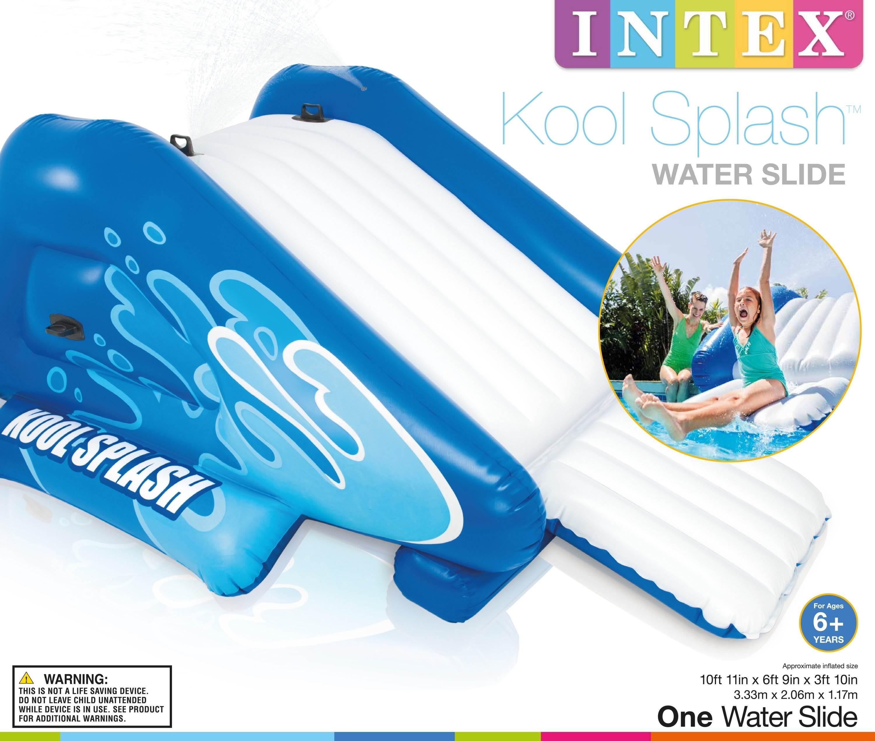 Kool Splash Inflatable Play Center Swimming Pool Water Slide (3 Pack)