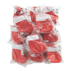 Bulk Small Red Christmas Stockings, Craft Supplies, Christmas, 144 Pieces