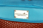 er Luggage Collection - Expandable 24 Inch Softside Bag - Durable Mid-sized Lightweight Checked Suitcase with 4-Rolling Spinner Wheels (Light Blue)