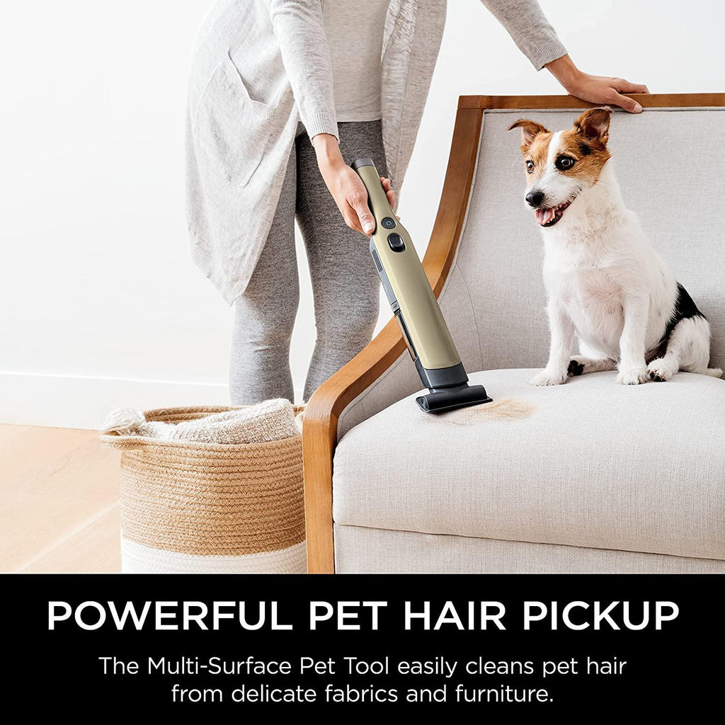 Shark WANDVAC Cordless Hand Vac Lightweight and Portable at 1.4 lbs. with Powerful Suction, Charging Dock, One-Touch Empty for Car &amp; Home, Gold