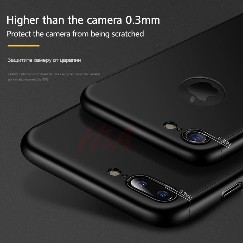 Phone Case - Luxury 360 Full Cover Protection Phone Case For iPhone XS/XR/XS Max 8/7 Plus
