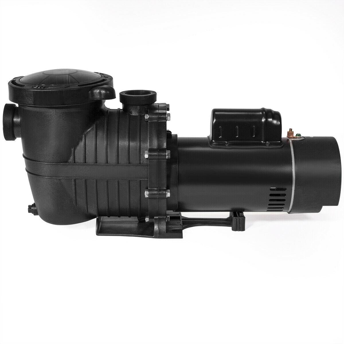 xtremepowerus dual speed 2hp high-flo inground swimming pool pump energy saving