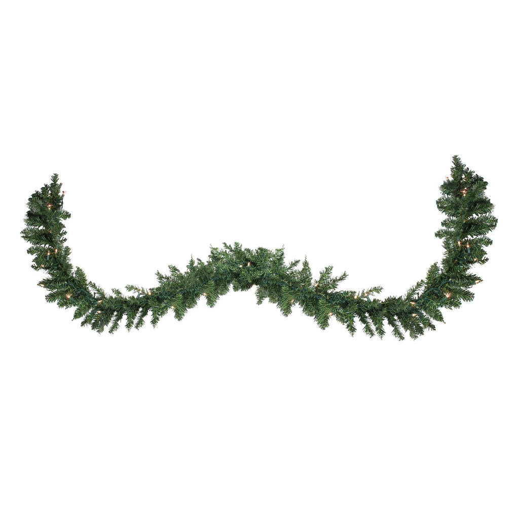 Northlight Buffalo Fir Commercial 25 ft. Pre Lit Christmas Garland