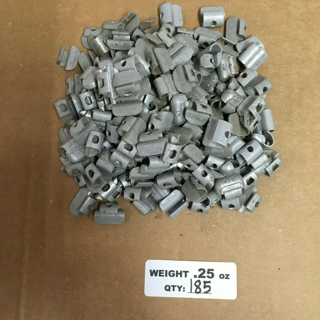 BULK Clip On Steel Wheel Weights Various Sizes .25-3.0 oz (390 Pieces Total)