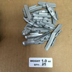 BULK Clip On Steel Wheel Weights Various Sizes .25-3.0 oz (390 Pieces Total)