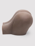 THRUST Pro Elite Tiana Ribbed Vagina and Ass Masturbator 246.9oz, Flesh Brown | Flesh Brown