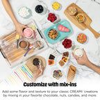 CREAMi Scoop & Swirl Ice Cream Maker, Soft Serve Desserts, Sorbet, Milkshakes, Frozen Yogurt and More, 13-in-1 Programs, Includes Handle and Two 16 oz 2-in-1 Pints, NC701 | 13 One-Touch Programs, 2-in-1 Creamify for Scoops or Swirls, Includ