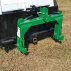 titan attachments quick hitch cat 1 and cat 2, 3 point green steel