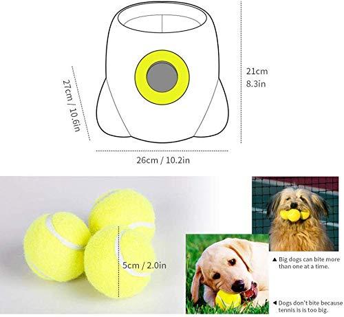 Interactive Dog Toy, Automatic Dog Ball Launcher &amp; Thrower - Dog Fetch Machine Interactive Toy for Dog Indoor &amp; Outdoor Playing