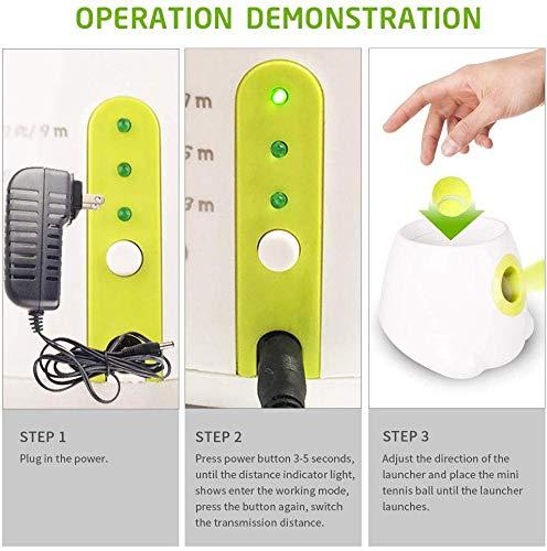 Interactive Dog Toy, Automatic Dog Ball Launcher &amp; Thrower - Dog Fetch Machine Interactive Toy for Dog Indoor &amp; Outdoor Playing