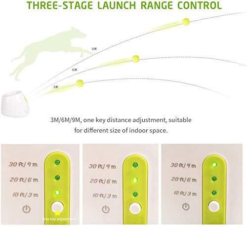 Interactive Dog Toy, Automatic Dog Ball Launcher &amp; Thrower - Dog Fetch Machine Interactive Toy for Dog Indoor &amp; Outdoor Playing