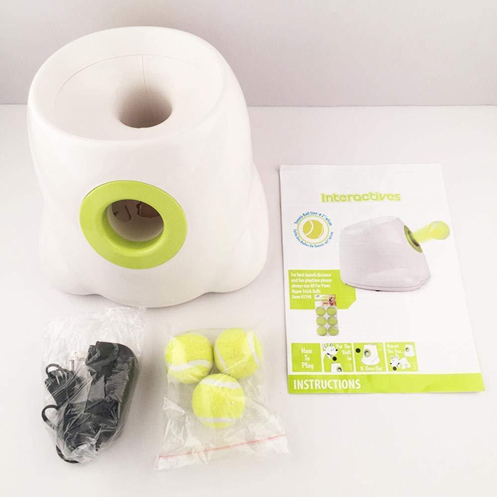 Interactive Dog Toy, Automatic Dog Ball Launcher &amp; Thrower - Dog Fetch Machine Interactive Toy for Dog Indoor &amp; Outdoor Playing