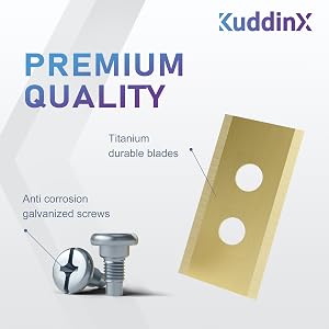 30 sets Robust ium Durable Replacement Robotic Lawnmower Blades Assembly Plus for  Rockmow X1 series, RockNeo Q1, Segway  i,H&amp;X Series i206, i210 All Models