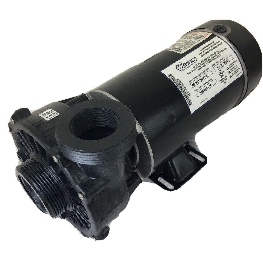 century waterway spa pump 1.5hp 230v 8.5/2.8a 2-speed 2 mbt sd 48f hot tub
