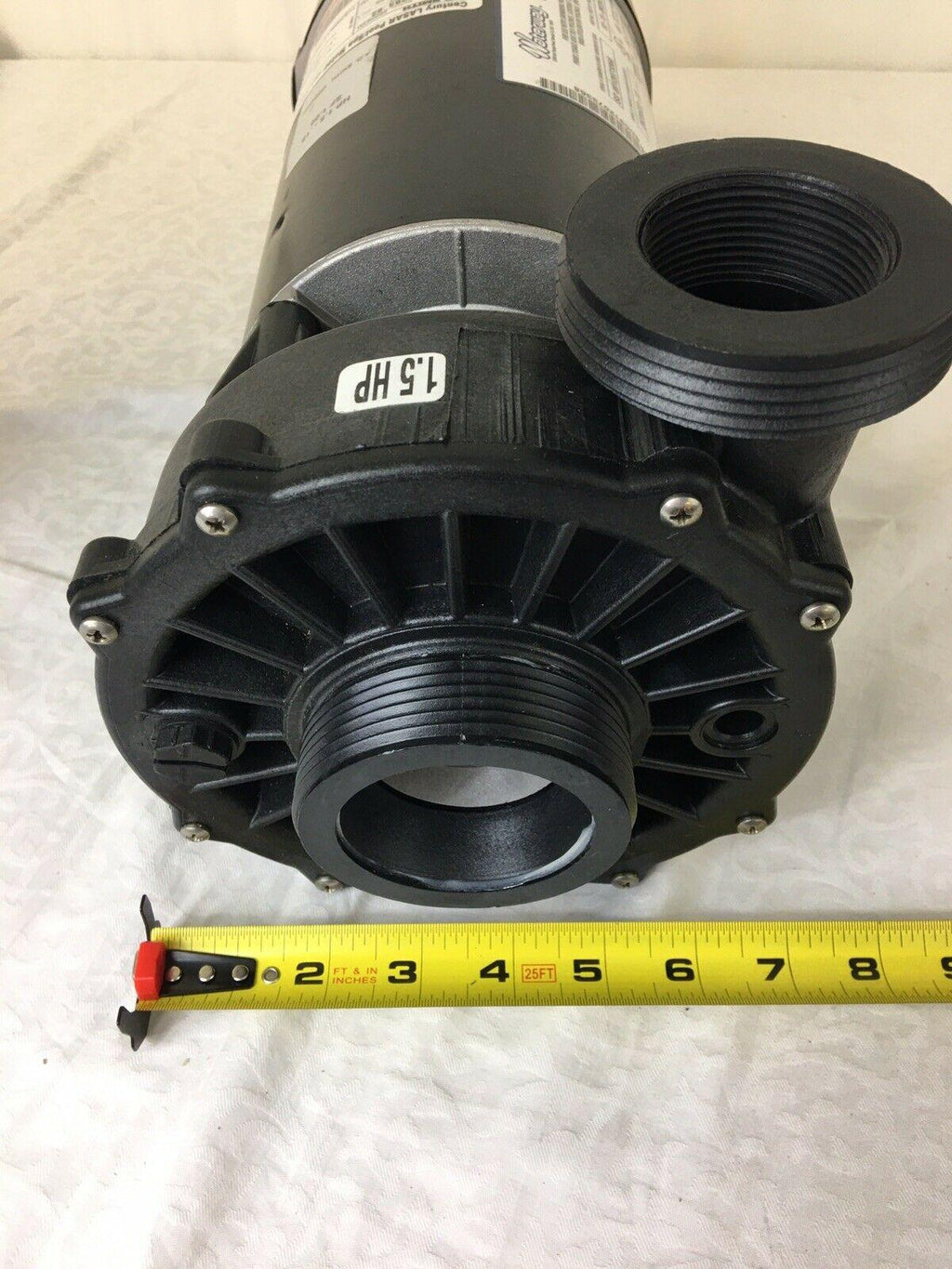 century waterway spa pump 1.5hp 230v 8.5/2.8a 2-speed 2 mbt sd 48f hot tub