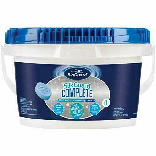 bioguard silkguard complete 3 inch chlorinating tablets (12 lb)