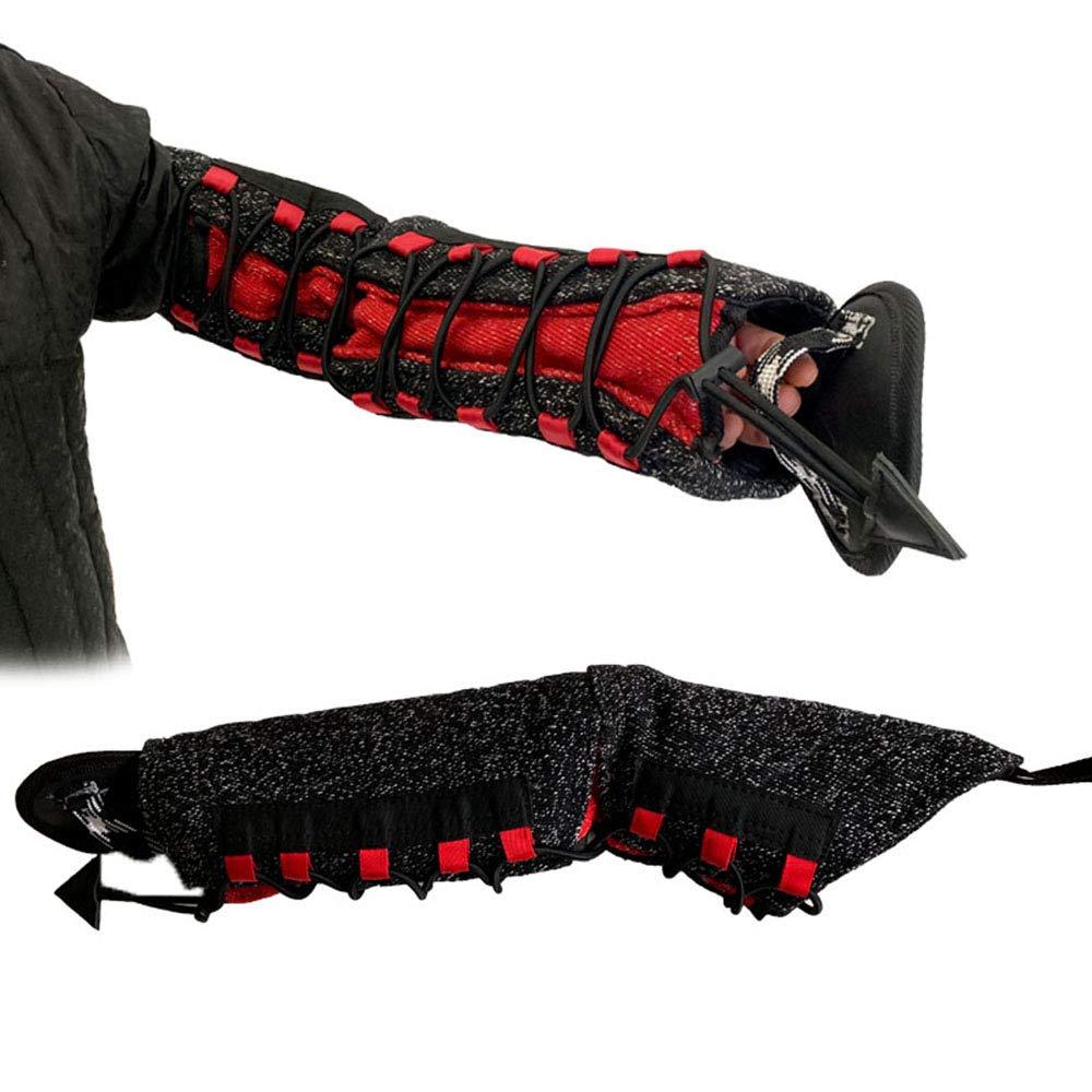 Dog Training Bite Sves - Extra Tough, Durable, Interactive Toys for Medium to LarDogs - Best for Tug of War, Puppy Training Linen + Nylon Webbing