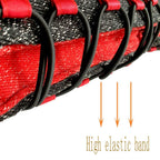 Dog Training Bite Sves - Extra Tough, Durable, Interactive Toys for Medium to LarDogs - Best for Tug of War, Puppy Training Linen + Nylon Webbing