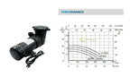 1hp 115v above ground swimming pool pump motor strainer 5280gph for hayward