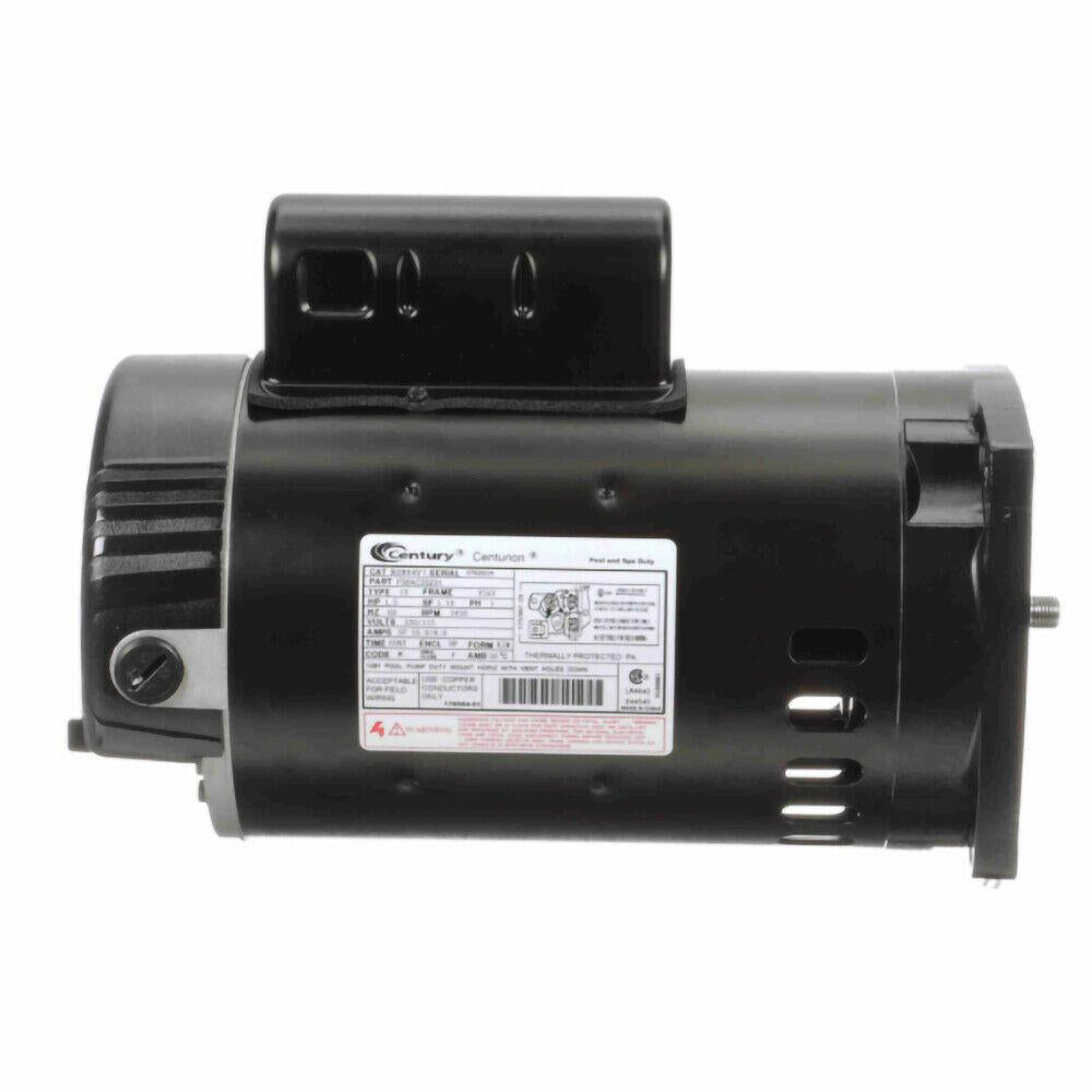 regal beloit century 1.50 hp 3450 rpm stainless steel pool pump motor (open box)