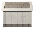 ASL Solutions Dog Palace for Med to LarDogs - Gray