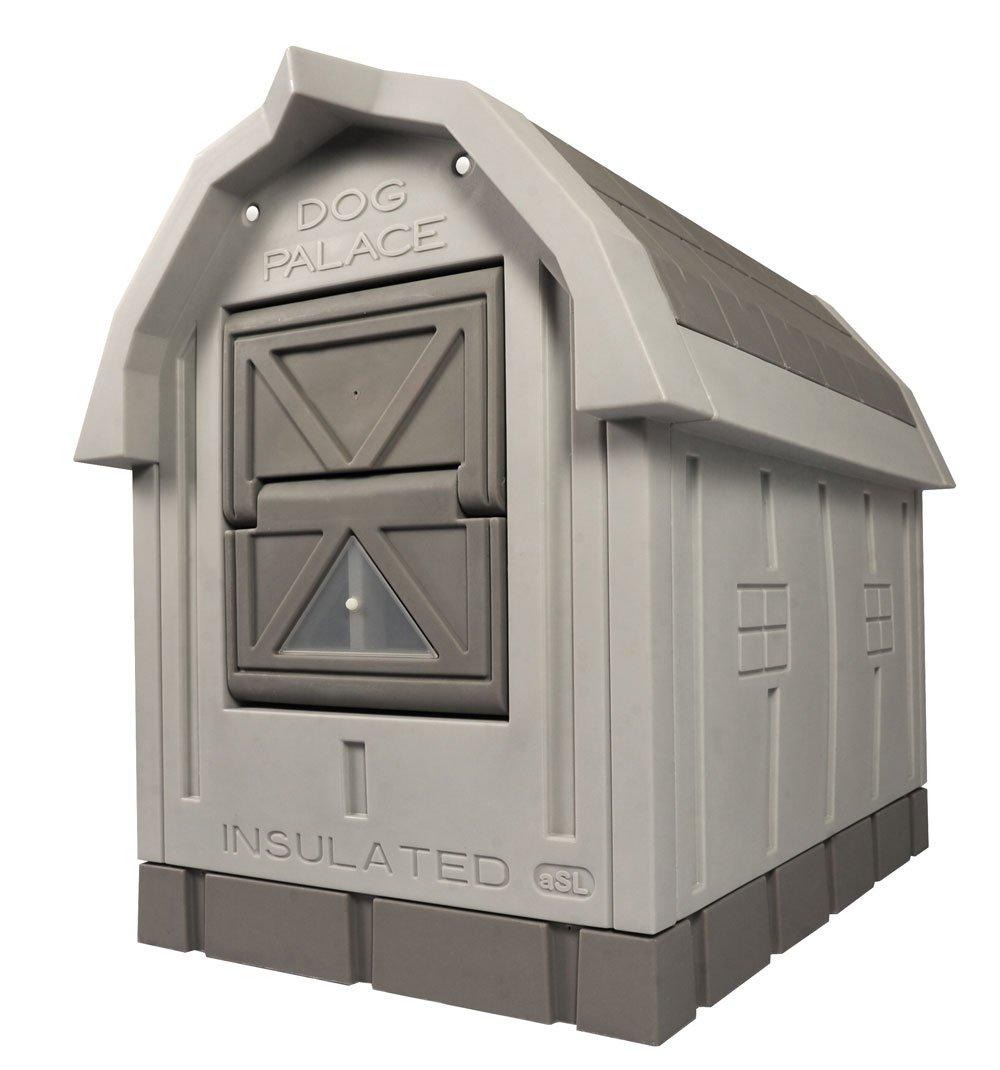 ASL Solutions Dog Palace for Med to LarDogs - Gray