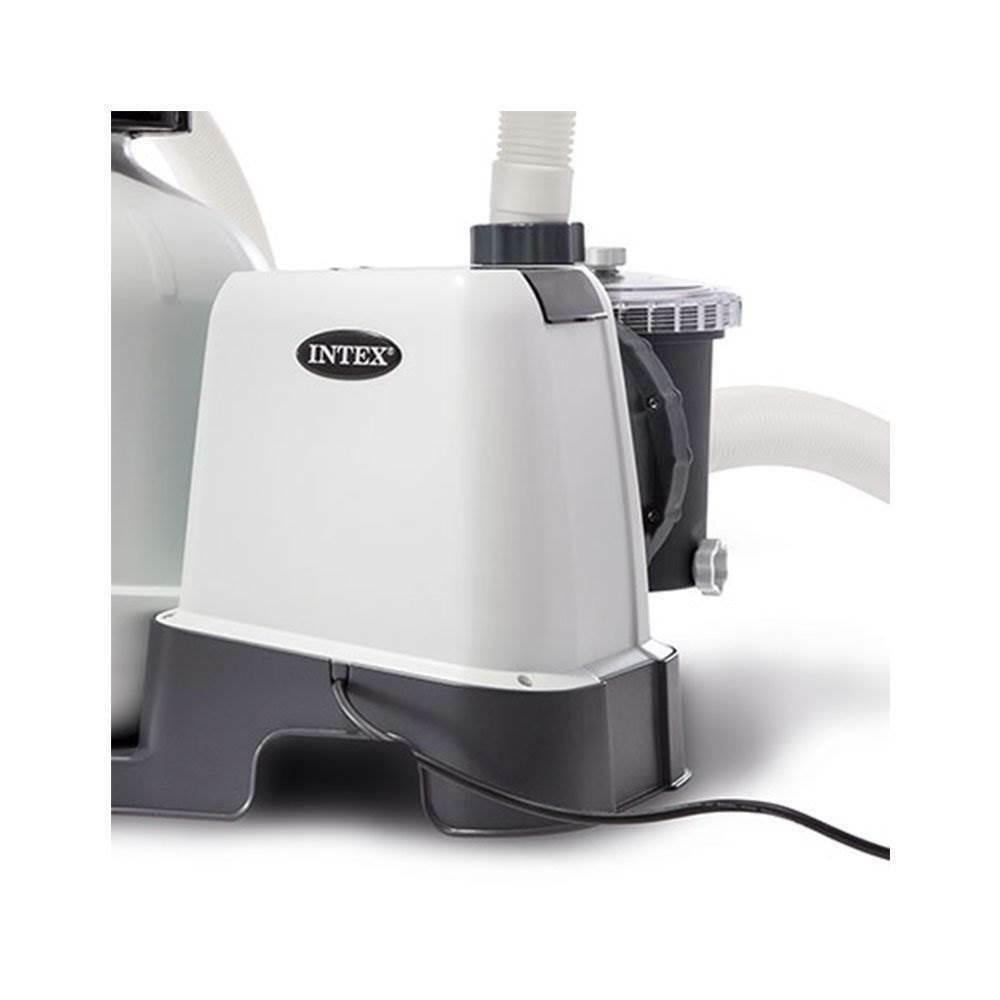 intex 2800 gph above ground pool sand filter pump and automatic pool vacuum
