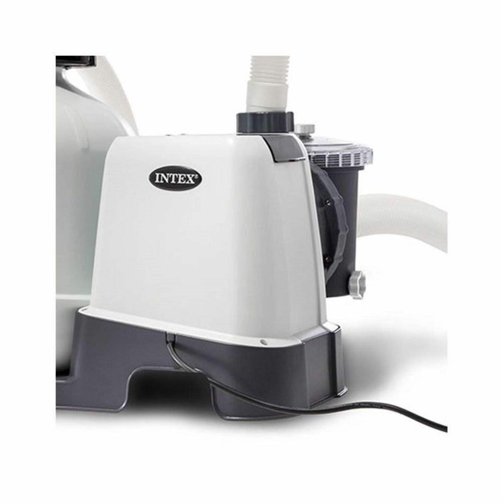 intex 2800 gph above ground pool sand filter pump and automatic pool vacuum