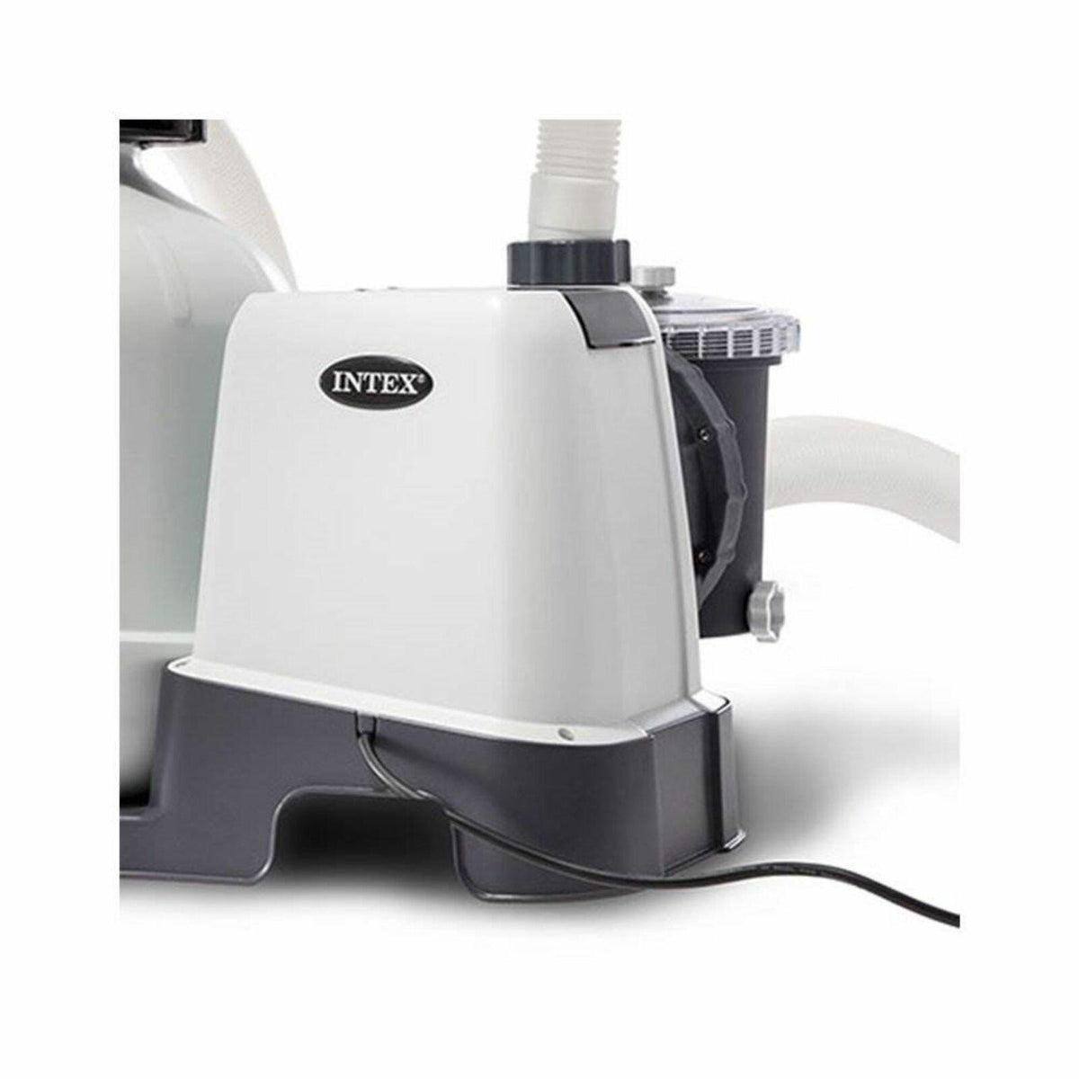 intex 2800 gph above ground pool sand filter pump and automatic pool vacuum