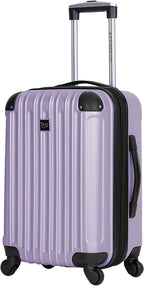 Midtown Hardside Luggage Travel Set, Lilac, 4-Piece Set
