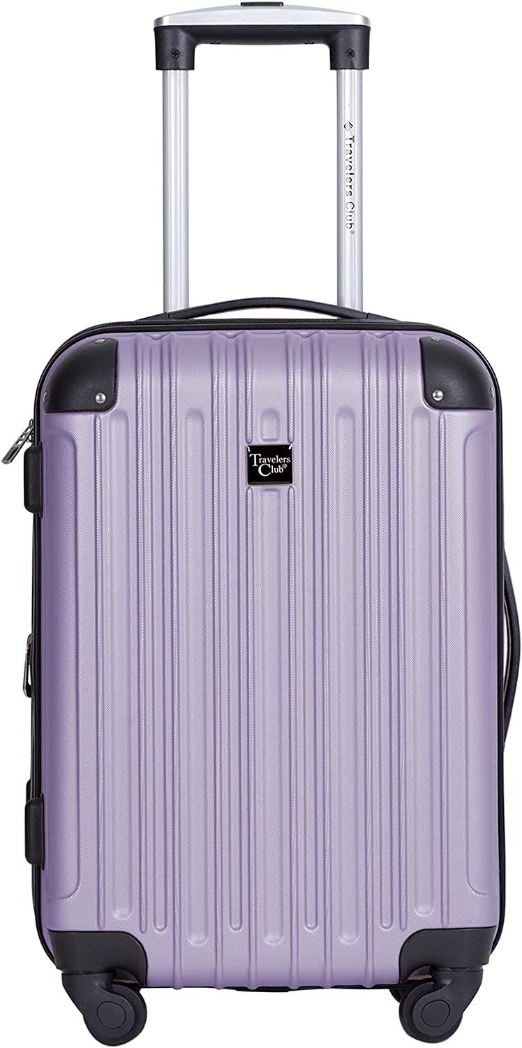 Midtown Hardside Luggage Travel Set, Lilac, 4-Piece Set