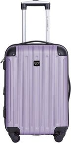 Midtown Hardside Luggage Travel Set, Lilac, 4-Piece Set