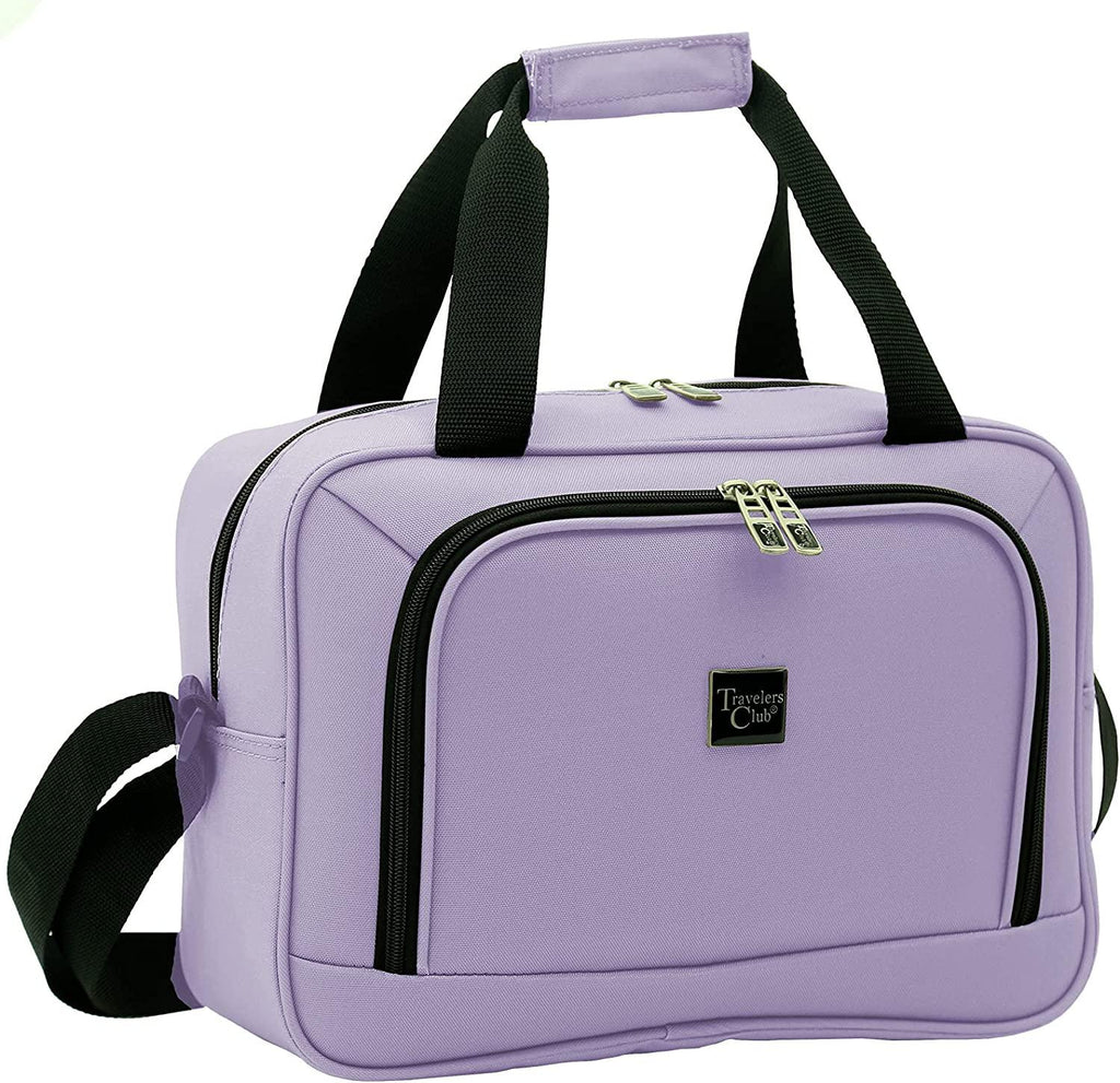 Midtown Hardside Luggage Travel Set, Lilac, 4-Piece Set