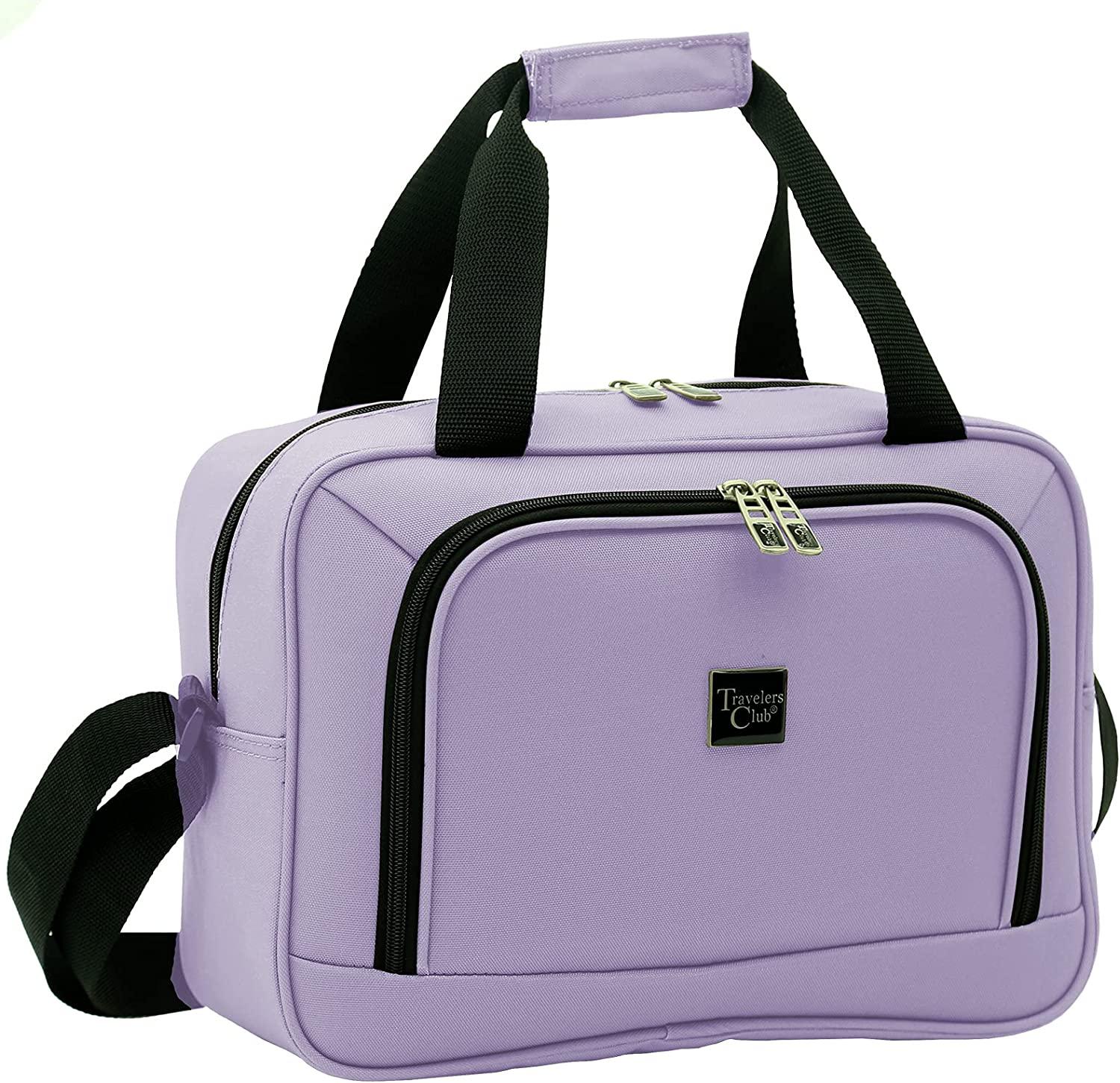 Midtown Hardside Luggage Travel Set, Lilac, 4-Piece Set