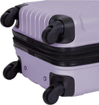 Midtown Hardside Luggage Travel Set, Lilac, 4-Piece Set