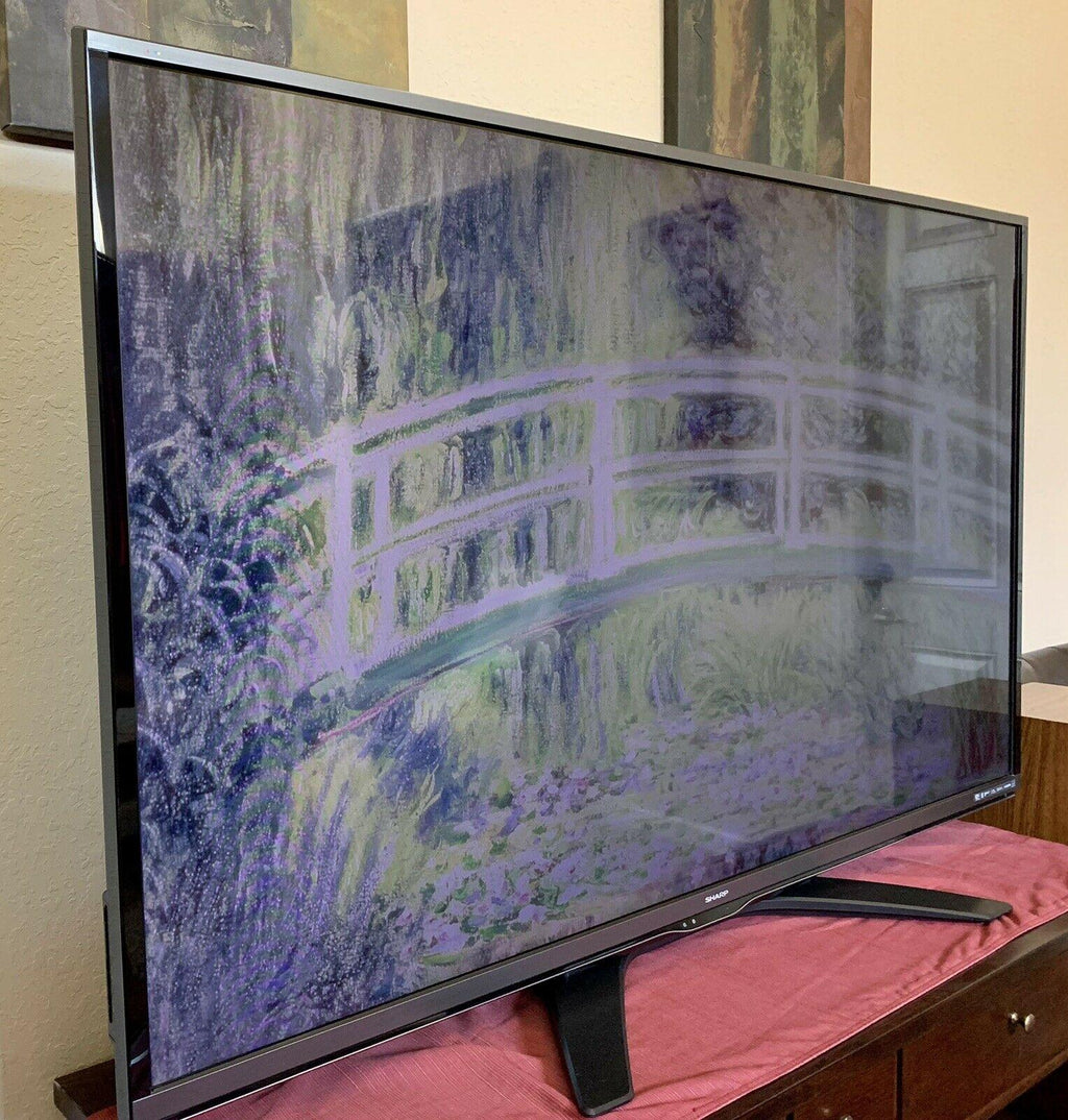 70" sharp aquos q+ series led smart tv lc-70sq15u and lg soundbar nb3530a
