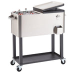 80 Qt./20 Gal.  Steel Cooler with Cooler Cover