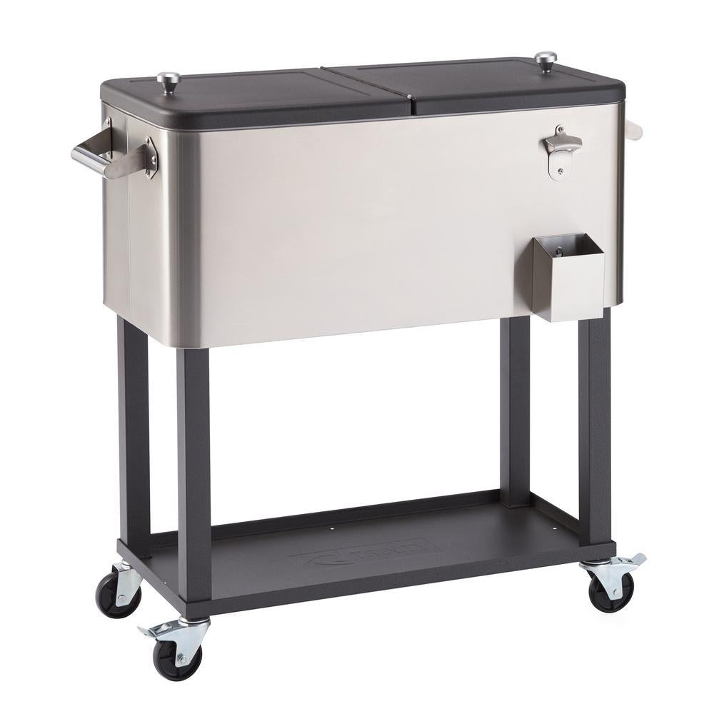 80 Qt./20 Gal.  Steel Cooler with Cooler Cover