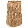 Club Pack of 12 Tropical Tan Adult Women's Hula Hawaiian Party Skirts 38"