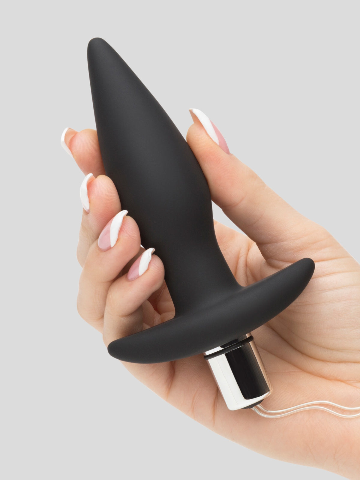 Lovehoney Booty Shaker 10 Function Remote Control Vibrating Butt Plug, Black