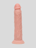 King Cock Elite Dual-Density Remote Control Vibrating Realistic Dildo 8.5 Inch, Flesh Pink