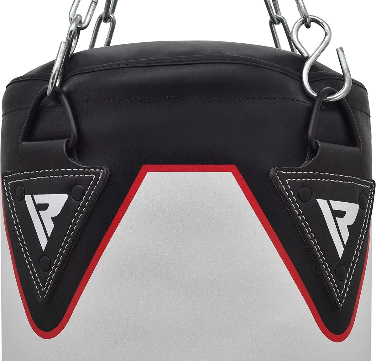 RDX Punching Bag for Boxing Training, Filled Heavy Bag Set with Punching Gloves, Chain, Wall Bracket, Great for Grappling, MMA, Kickboxing, Muay Thai, Karate, BJJ &amp; Taekwondo, 17 pcs 5FT/4FT