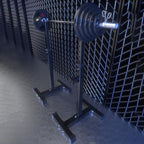 Adjustable Squat Rack Dipping Station Barbell Rack Dip Stand Fitness Bench