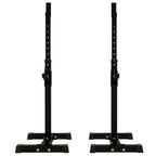 Adjustable Squat Rack Dipping Station Barbell Rack Dip Stand Fitness Bench