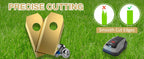 Replacement Blades Compatible with All  Lawn Mowers, 36 Pcs Robotic Lawn Mower Blades Compatible with A1600 Rtk, O500, O1200, G1-800, Gx-600,  Replacement Robotic Mower Blades